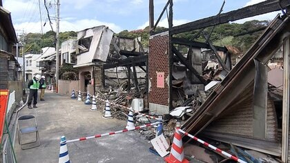 大分の大規模火災が発生17日目で鎮火　離島の火が完全に消し止められる　180棟以上燃え1人死亡…避難所に56世帯79人