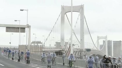 レインボーブリッジを封鎖、自転車で駆け抜ける「レインボーライド」に新コース決定　参加者も拡大