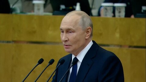 プーチン大統領、ウクライナ4州“併合”4年　改めて正当化　下院選後、初の本会議で演説