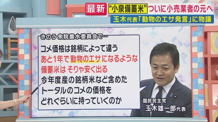 玉木代表の発言 関西テレビ「旬感LIVEとれたてっ!」