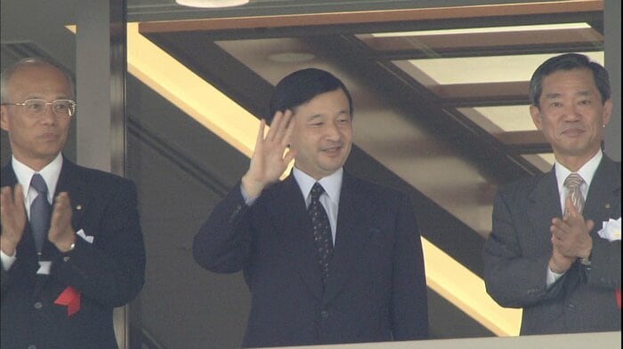 日本ダービーを観戦された天皇陛下 2007年