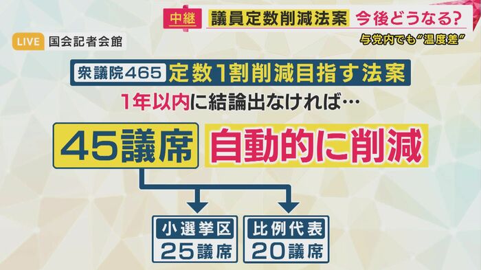 野党が『乱暴』と批判した『1年後の自動削減』案
