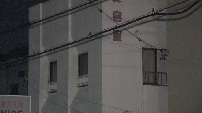 事件が起きた店舗 兼 住宅(2022年3月)