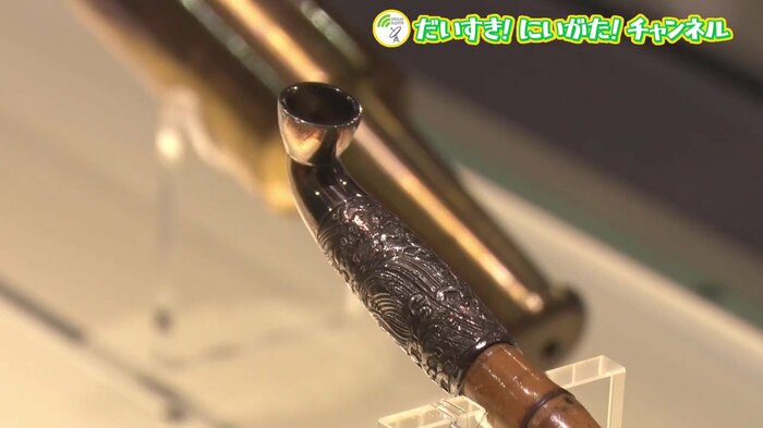 細かな細工が美しいキセル