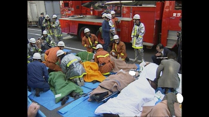 14人が死亡した地下鉄サリン事件(1995年3月20日)