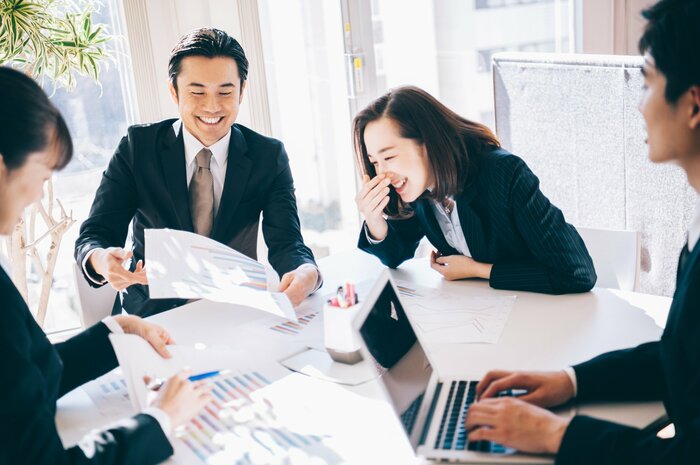 思いがけない一言で会議が盛り上がる?(イメージ)