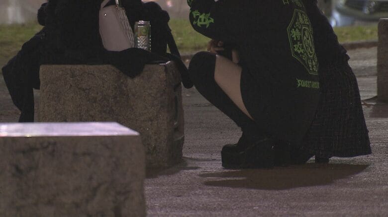 トレンドは“池公界隈”に…居場所を求めて夜の街に集う名古屋の若者たち 未成年の客引き「小遣い稼ぎで…」|FNNプライムオンライン