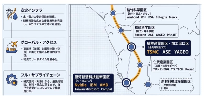 【地域経済分析】重工業の街から「AI・半導体×エンタメ都市」へ劇的V字回復。台湾・高雄の最新ビジネス動向をまとめたインサイトレポートを公開