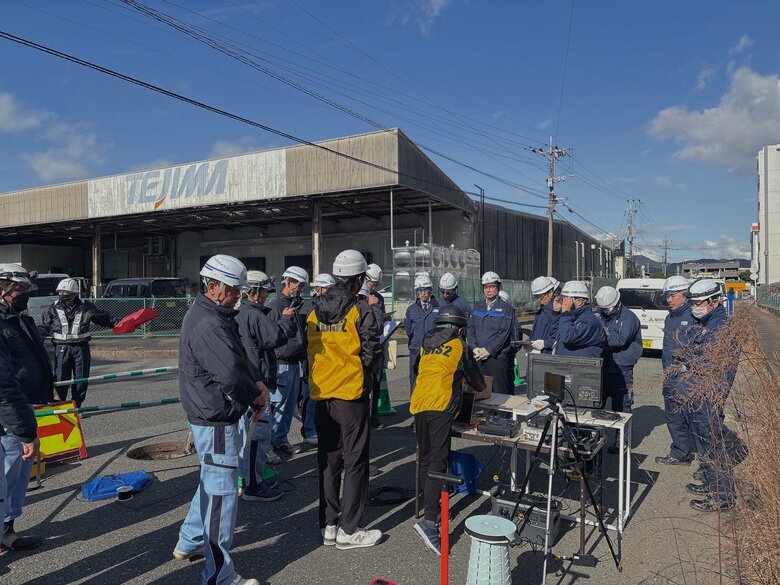 福岡市で「IBIS2」を活用した下水道調査を実施