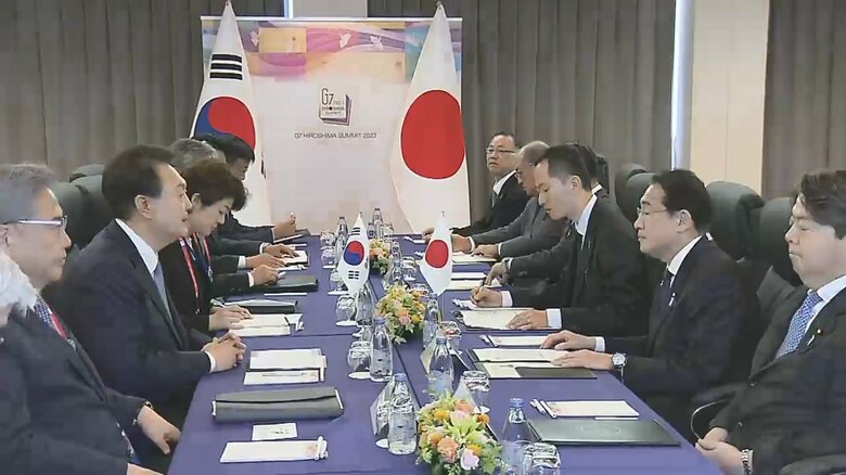 日韓首脳が会談　岸田首相「進展を如実に示すもの」尹大統領「韓国国民に大きな反響」｜FNNプライムオンライン