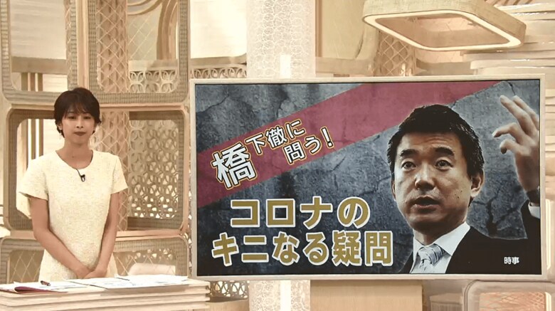 橋下徹に問う！新型コロナ感染者増加をどう見る？感染防止対策ステッカーの効果は？｜FNNプライムオンライン
