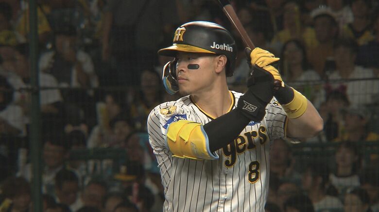 2024年は自身最少の16本塁打に終わった佐藤輝明