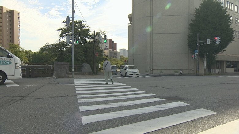 宮下橋交差点（富山市桜橋通り）