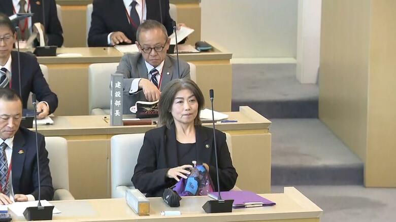 不信任案が再可決された直後の田久保市長
