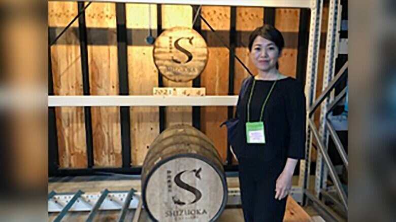 プライベートカスクを購入した山下晶子さん（画像提供：山下さん）
