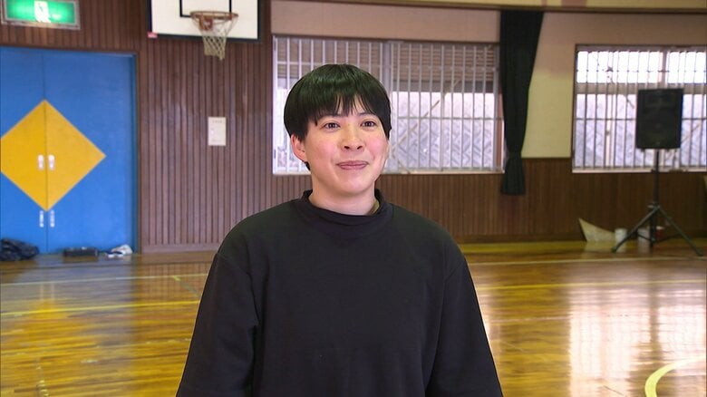 生徒役・森谷聖さん
