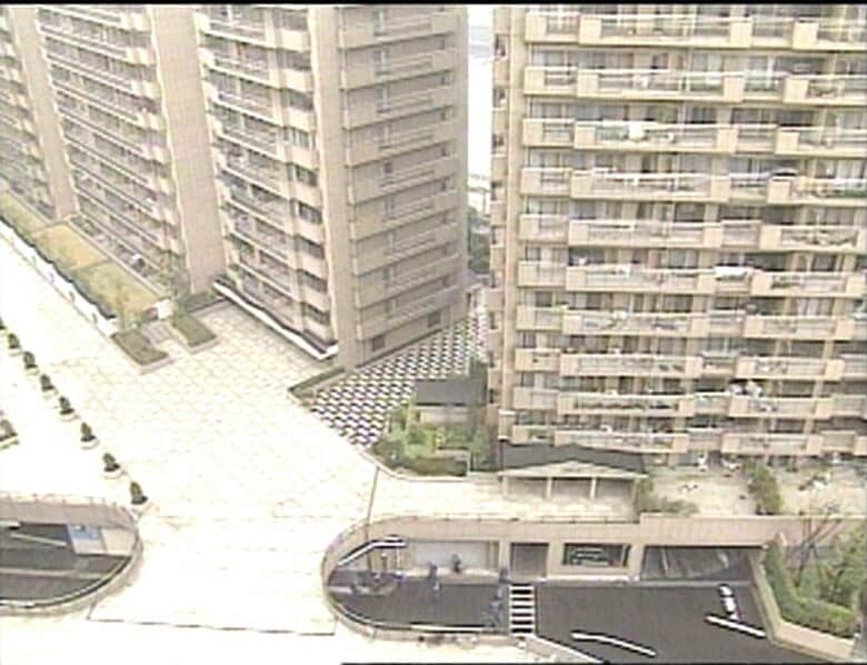 長官銃撃事件の現場マンション　東京・荒川区