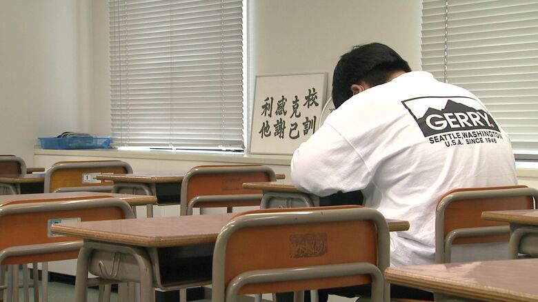 一希さんは再び入学した高校で学び直しに喜びを実感