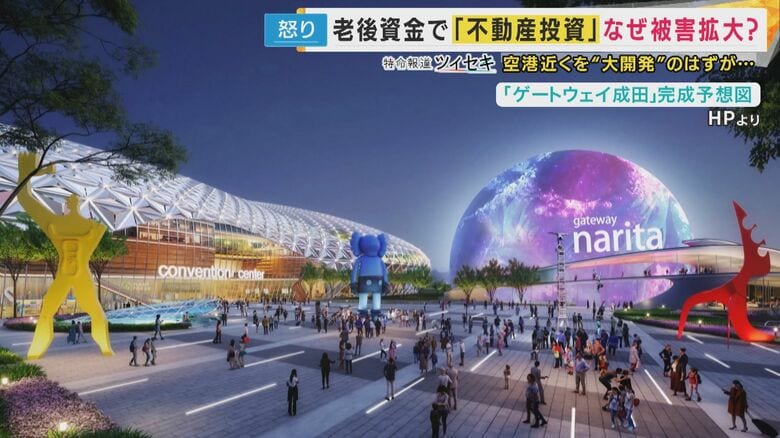 「ゲートウェイ成田」プロジェクト完成予想図