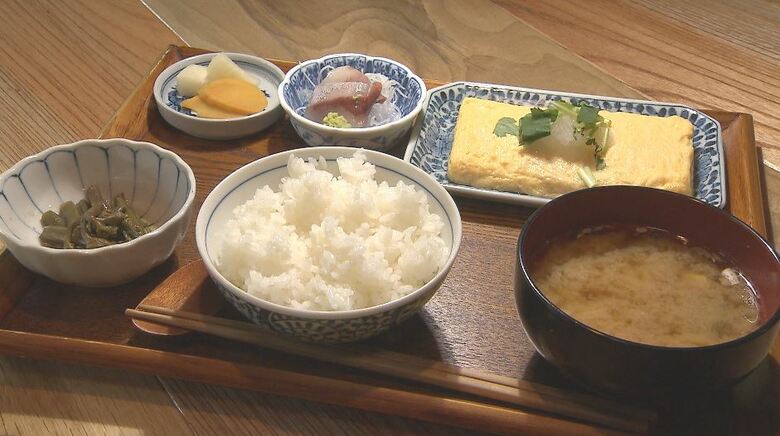 「やまさと食堂」の日替わり定食（1000円）