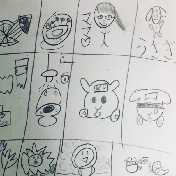 娘さんの作品が並ぶインスタ（@re_ring2013）より