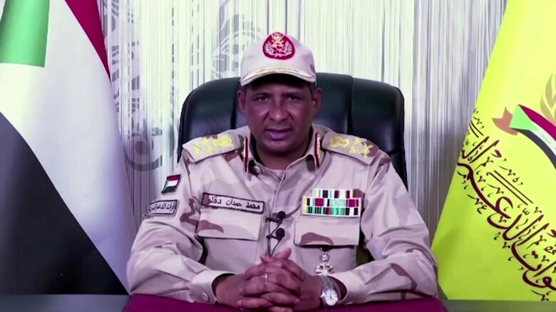 RSFトップのムハンマド・ハムダーン・ダグロ氏（通称：ヘメッティ）