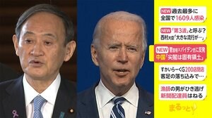 菅首相 X バイデン氏に反発 中国「尖閣は固有領土」