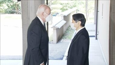 【速報】天皇陛下 バイデン大統領と面会 首脳会談に先立ち 笑顔で出迎え