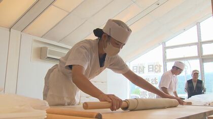 高校の「そば部」が地元で“感謝のそば打ち”　全国大会で個人優勝、団体準優勝の腕前を披露