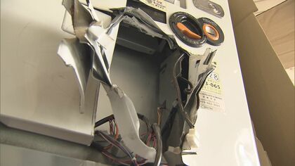 “防犯カメラ”も持ち去られる…公園や植物公園の「自販機9台」破壊　中から現金盗まれる　「利用者に迷惑かかる。絶対やめて」