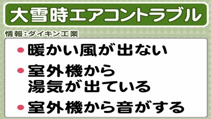 冷え込み強い日に部屋が暖まらない「エアコントラブル」　すぐ自分で確認できる2つのコト