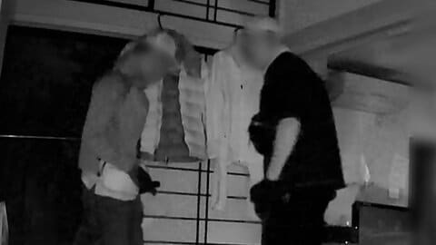 深夜に2人組が侵入　父は別の部屋で就寝中…家族「身の毛がよだちました」　物色する姿がカメラに　千葉市