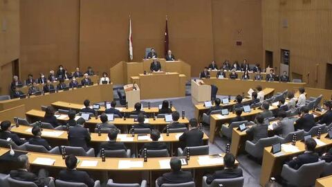 1兆1514億円の新年度予算など59議案を可決　社会減対策やアメリカの関税対応など　広島県議会