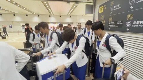 北朝鮮の選手団「愛知・名古屋アジア大会」出場へ経由地の北京到着　北朝鮮からの日本入国原則禁止も特例で