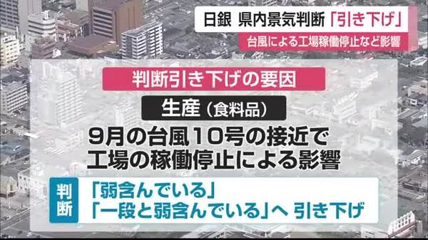 県内金融経済概況「横ばい圏内の動きとなっている」と判断 ...