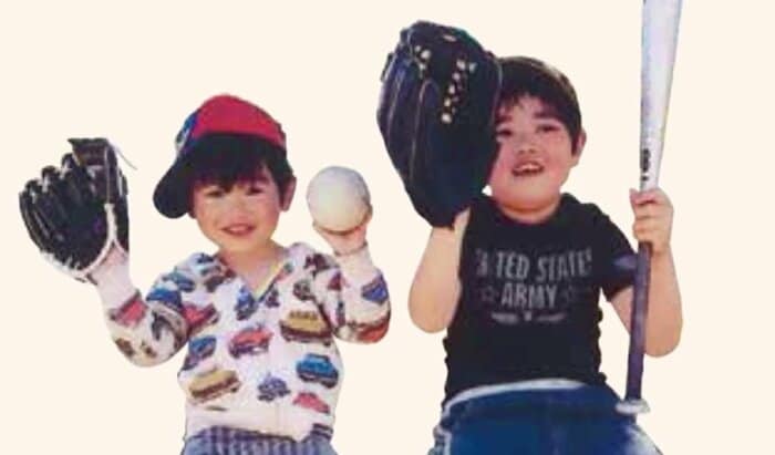 侑城くん(当時12歳)と眞輝くん(当時7歳)