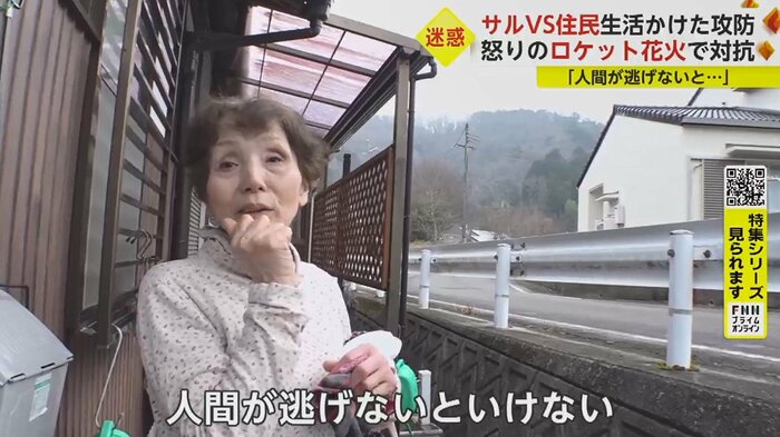 「鉢合わせになったら追いかけてきますよ、怖い」