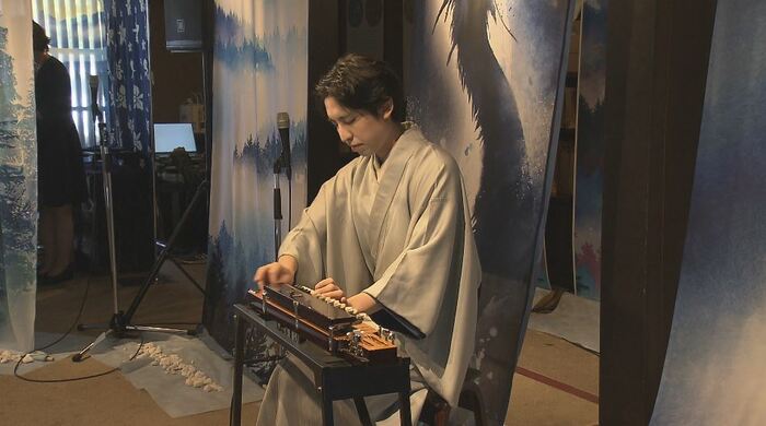 プロの大正琴奏者・心馬さん（響宴 琴音と舞の調べ）