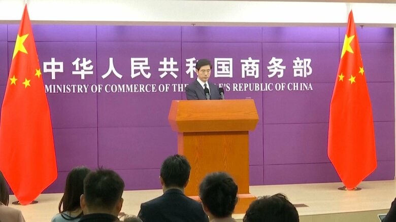 中国商務省「民生用は影響受けない」日本への軍民両用品目の輸出…レアアースの質問答えず　報道官「目的は日本の再軍事化の阻止」｜FNNプライムオンライン