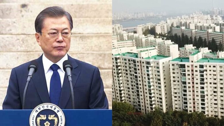 韓国で土地投機疑惑に国民の怒り爆発、文大統領は自身の疑惑に「みみっちくて恥ずかしい」と反論｜FNNプライムオンライン