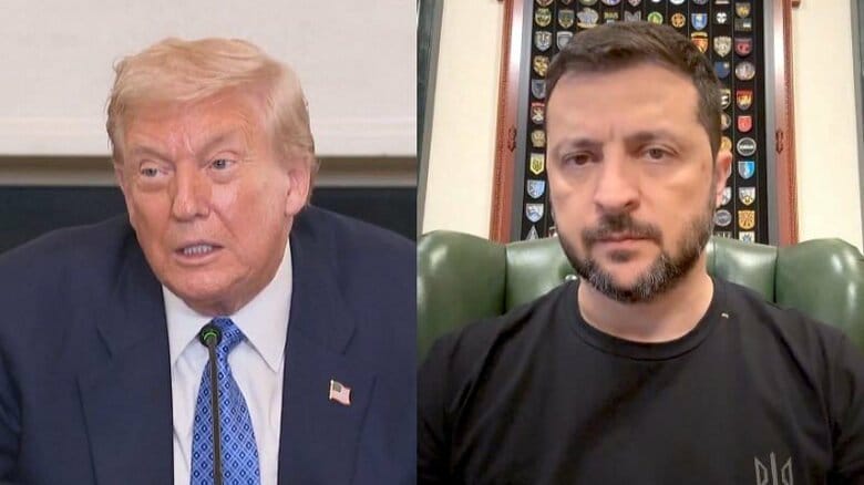 トランプ・プーチン会談前にヨーロッパ抜きの合意けん制か？仏英独が呼び掛け欧米諸国とウクライナがオンライン会合へ｜FNNプライムオンライン