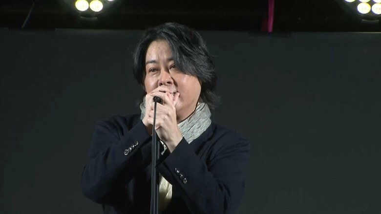 LUNA SEAの河村隆一さんが「Glass」など熱唱…リニア中央新幹線の駅工事現場でイベント　神奈川・相模原市｜FNNプライムオンライン