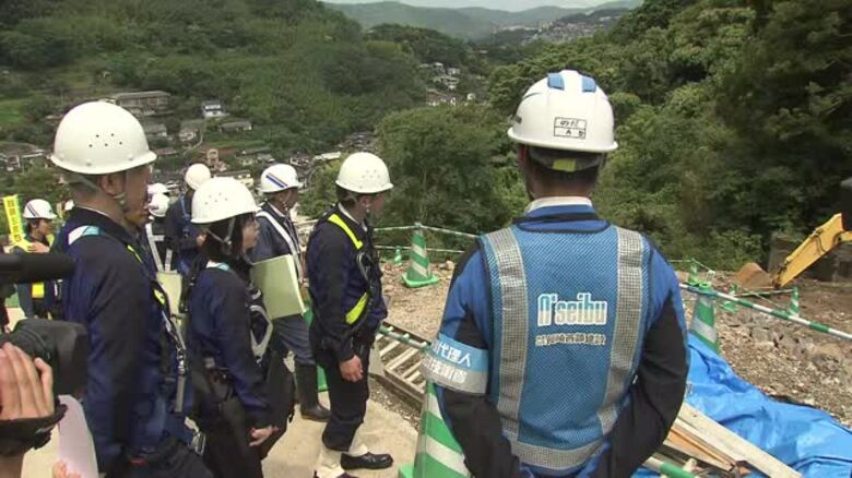 「熱中症防止」の対策もチェック　労働局などが作業現場パトロール　「同僚の異変に気づく体制を」【長崎】｜FNNプライムオンライン