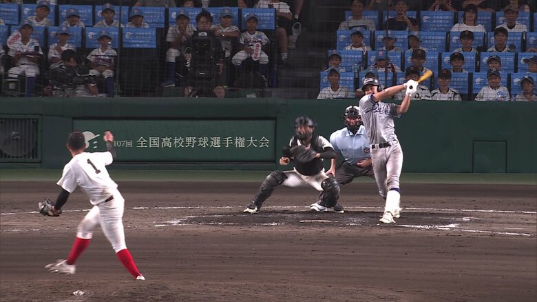 夏の甲子園が開幕　創成館が3対1で初戦突破　森下投手が13奪三振の好投で小松大谷を退ける｜FNNプライムオンライン
