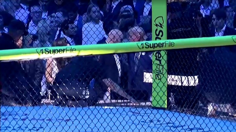 ホワイトハウスの特設アリーナで格闘技UFCの試合　トランプ大統領、80歳の誕生日　イベント総事業費96億円｜FNNプライムオンライン