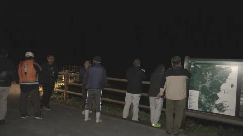 岩手県沿岸で津波観測　三陸沖を震源とする地震で一時津波注意報　住民が高台に避難｜FNNプライムオンライン