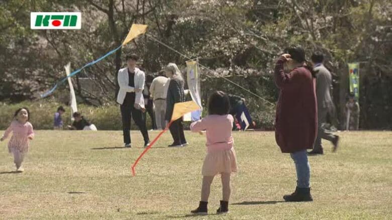 ガラスの粉を塗った糸で切り合う「けんかバタ」も！長崎の春の風物詩「ハタ揚げ」【長崎市】｜FNNプライムオンライン