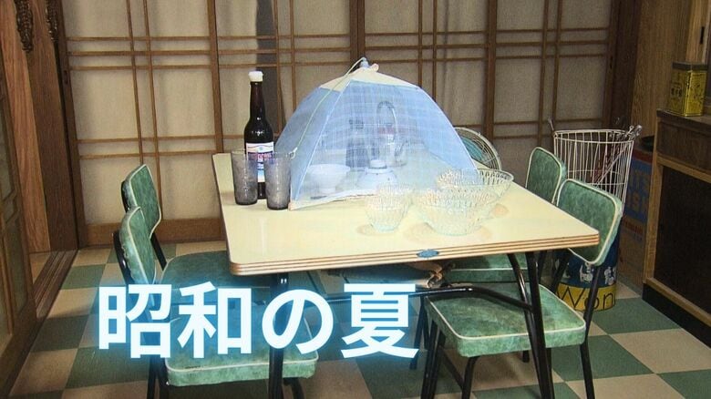 食卓の上にあったアレ…ブリキの虫かご　昭和の夏”を平成生まれアナウンサーが“のぞき見”｜FNNプライムオンライン
