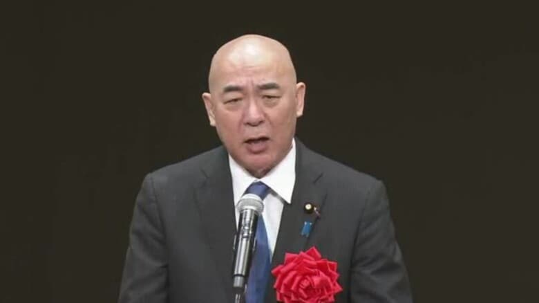 日本保守党の百田代表「竹島の日」記念式典で高市政権に注文「日本が強い意志を示すべき」と訴え（島根）｜FNNプライムオンライン