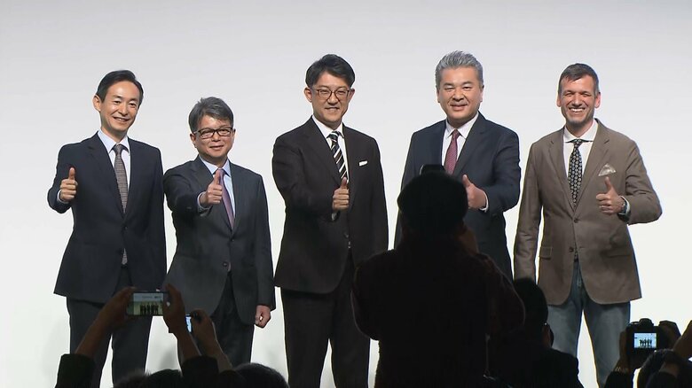 トヨタが新経営体制発表…2026年を目標に新たなEV開発へ｜FNNプライムオンライン